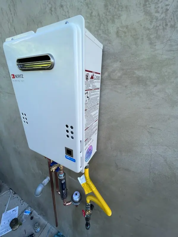 Tankless water heater installation for Crossons homes